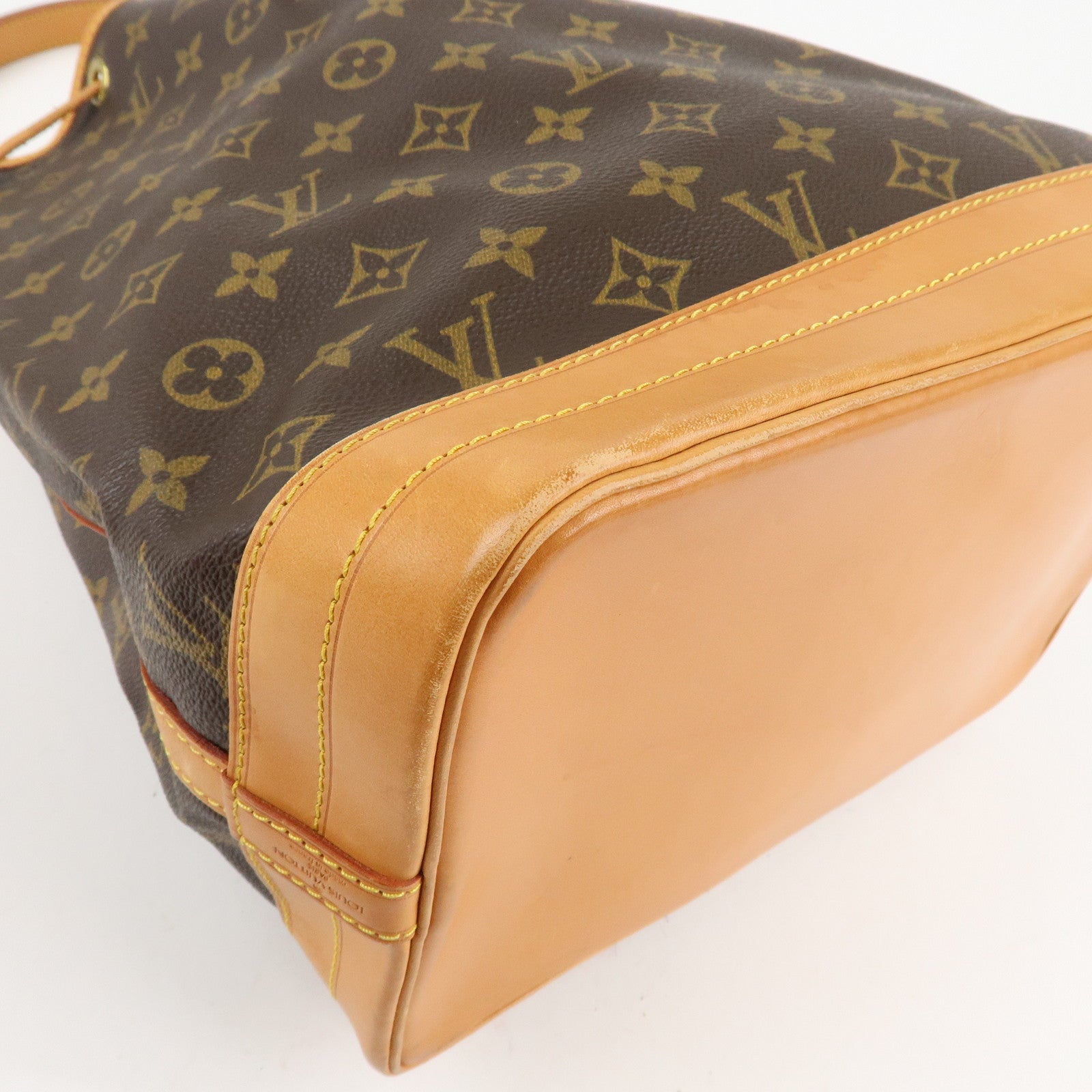 Louis Vuitton Monogram Noe Shoulder Bag Hand Bag Brown M42224