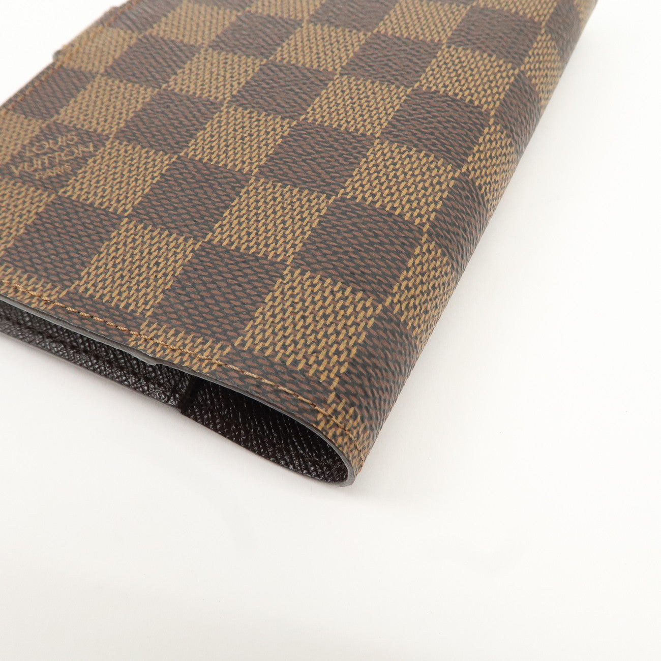 Louis Vuitton Damier Agenda PM Planner Cover Brown R20700