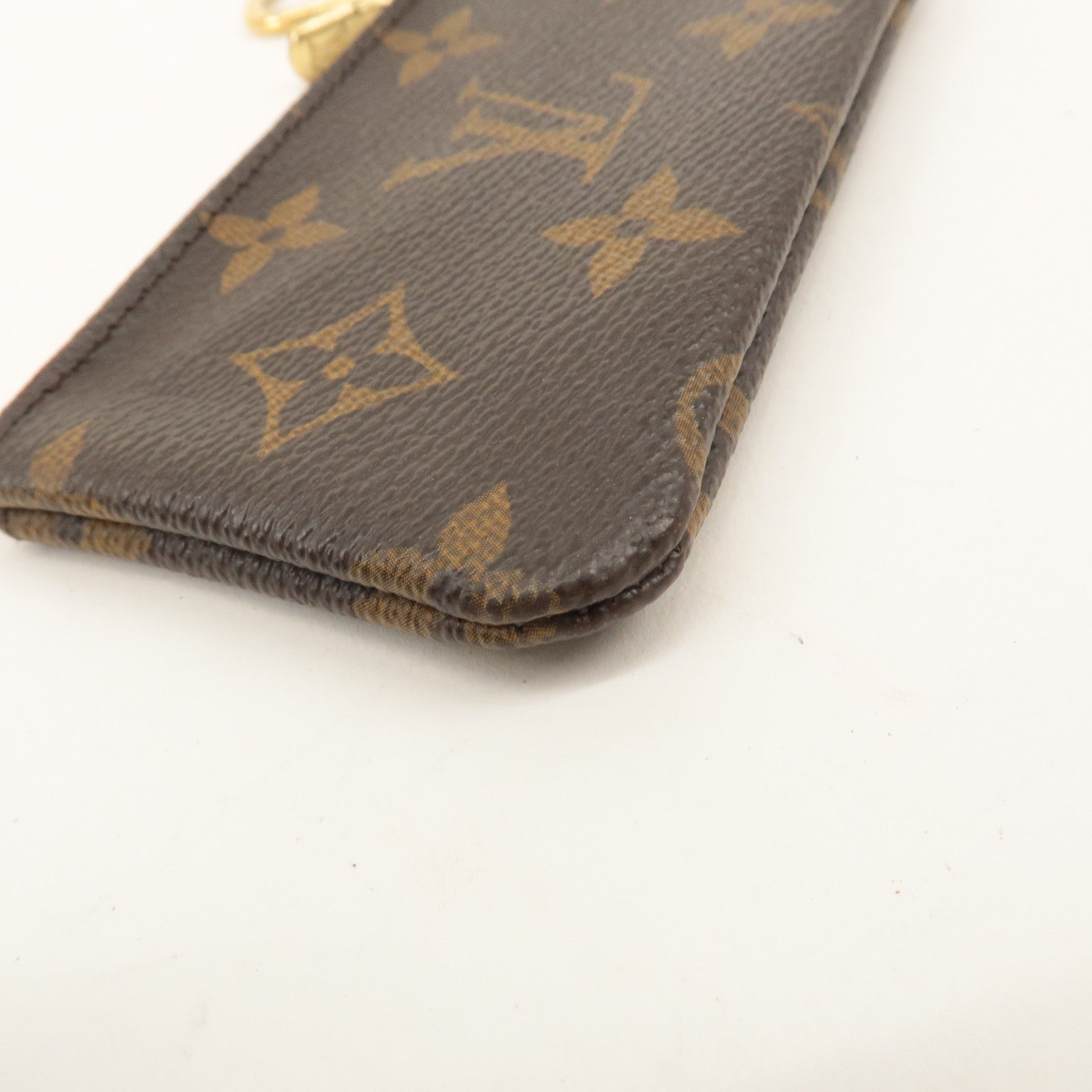 Louis Vuitton Monogram Pochette Cles Coin Case Key Case M62650