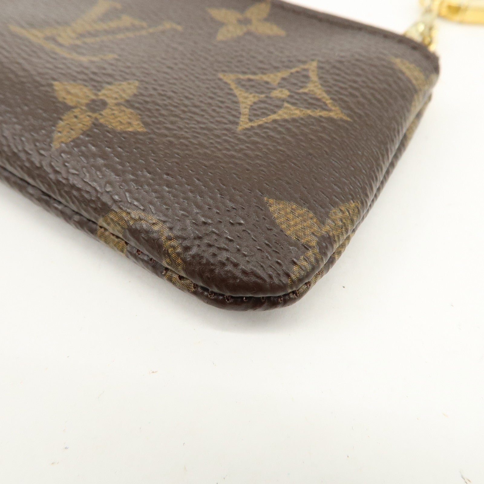 Louis Vuitton Monogram Pochette Cles Coin Case Key Case M62650