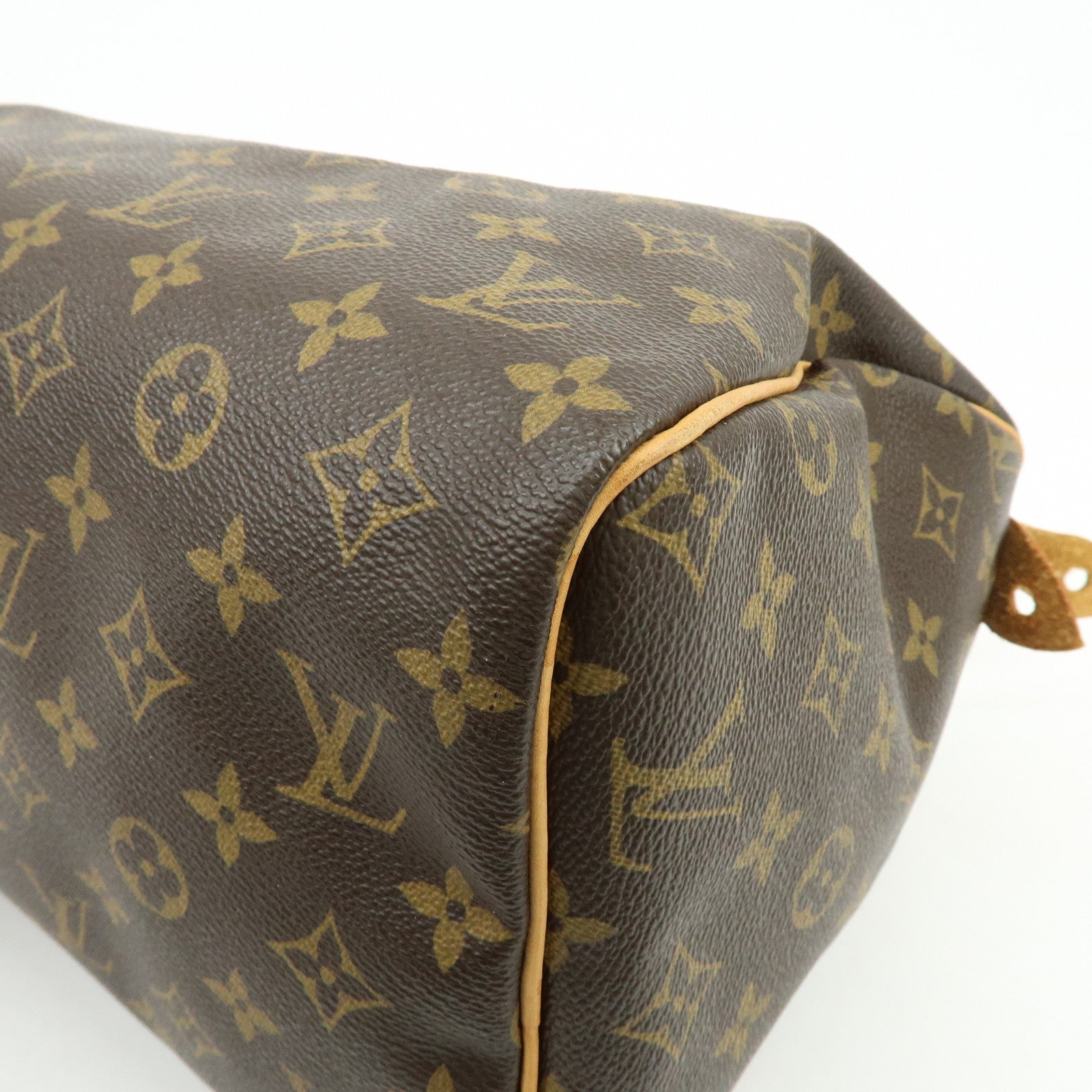 Louis Vuitton Monogram Speedy 30 Boston Bag Hand Bag Brown M41526