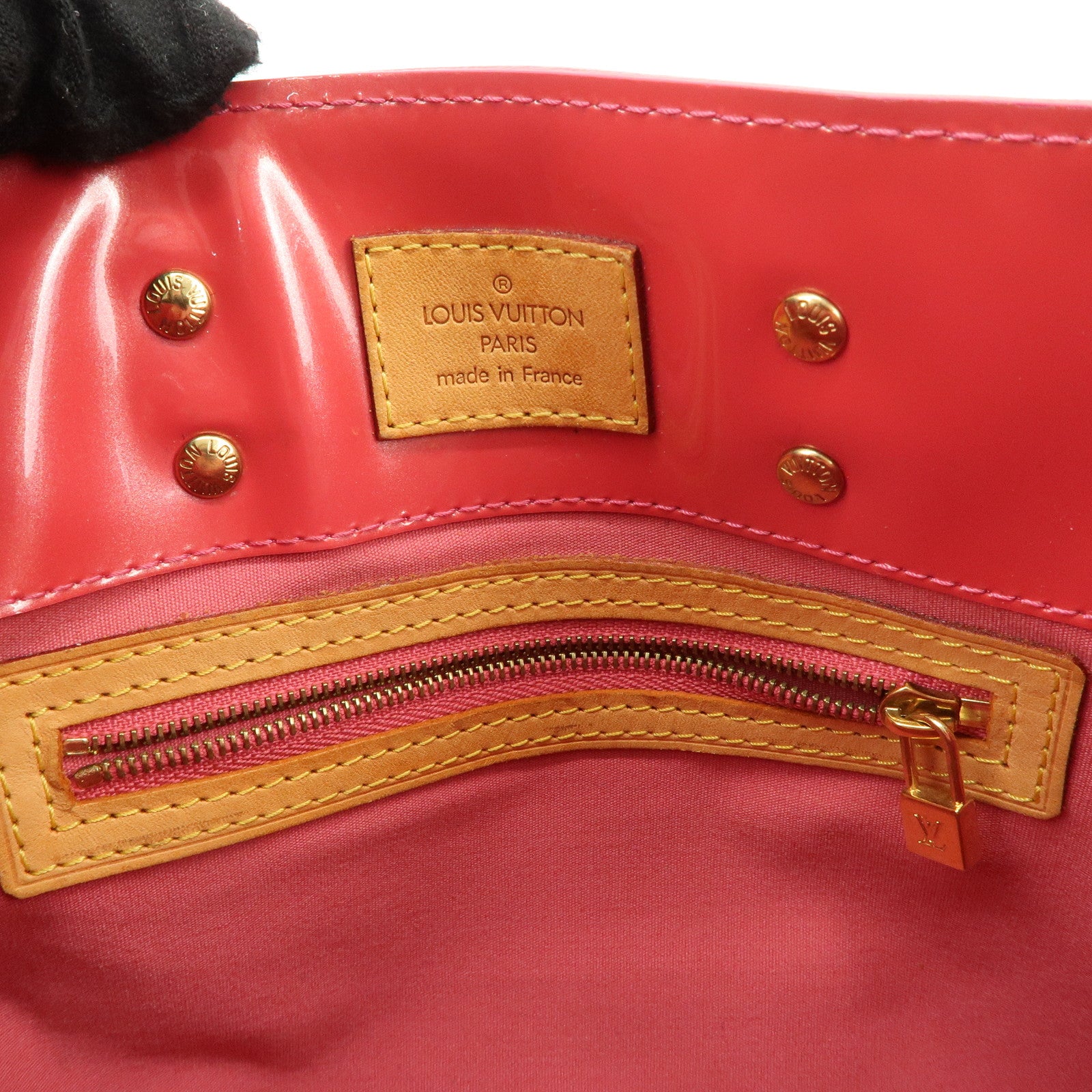 Louis Vuitton Monogram Vernis Set of 3 Lead PM Bag M91088 M9132F Used