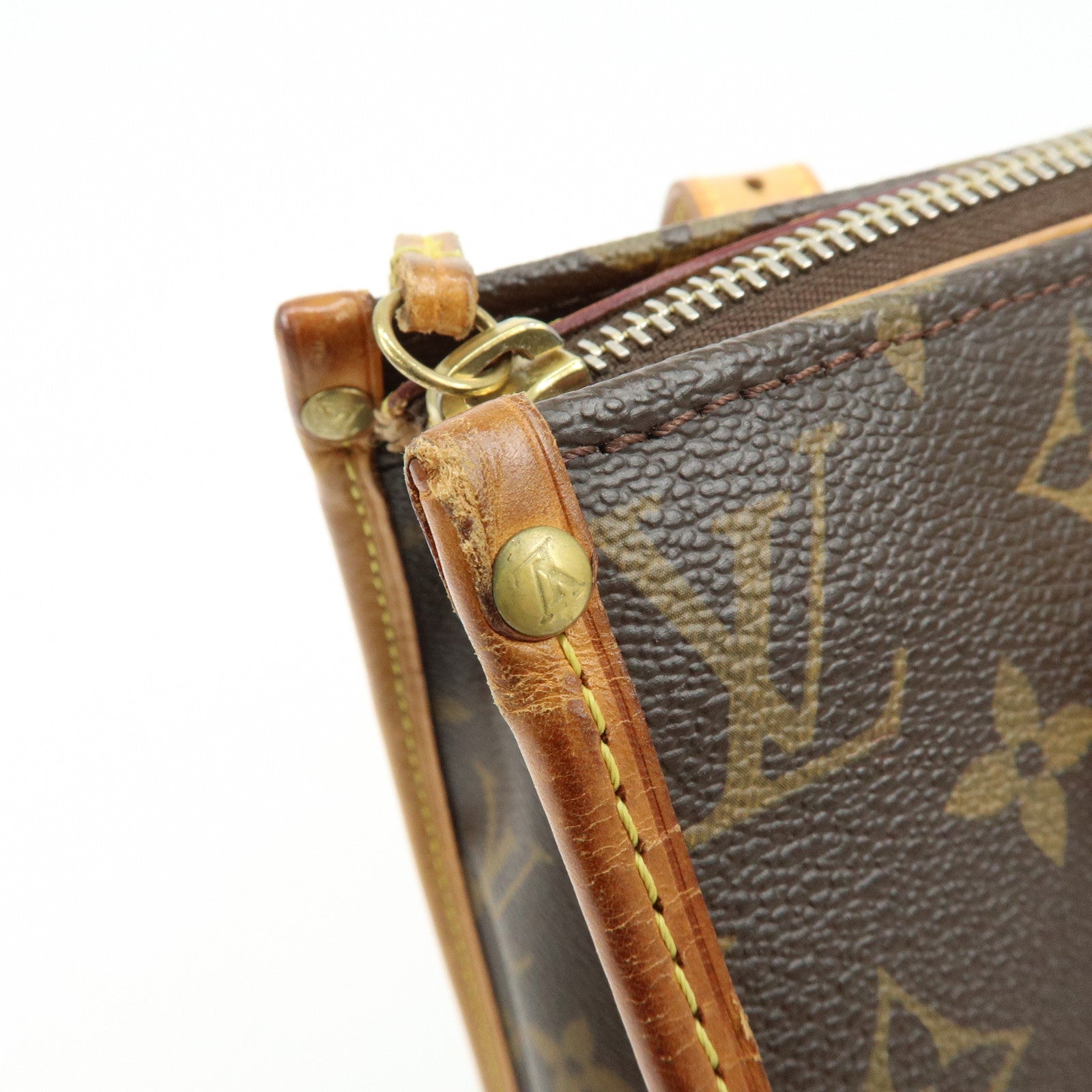 Louis Vuitton Monogram Popincourt Haut Shoulder Bag Brown M40007