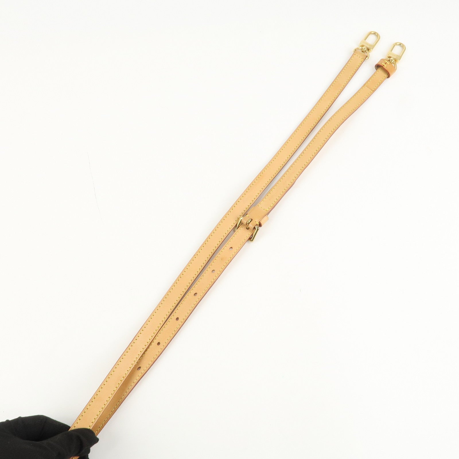 Louis Vuitton Adjustable Shoulder Strap Nume Leather 120cm J52312 Used