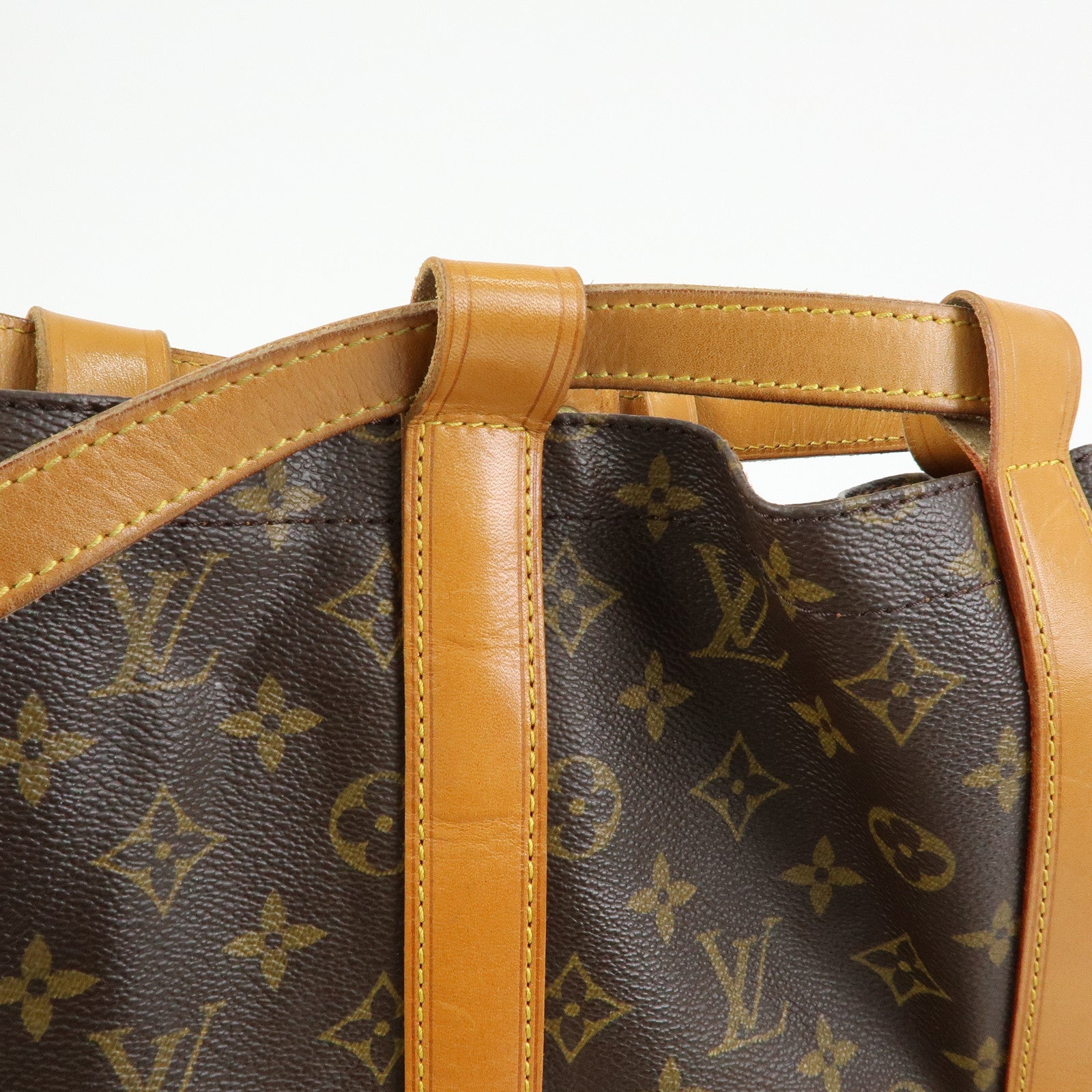 Louis Vuitton Monogram Randonnee GM Shoulder Bag Brown M42244