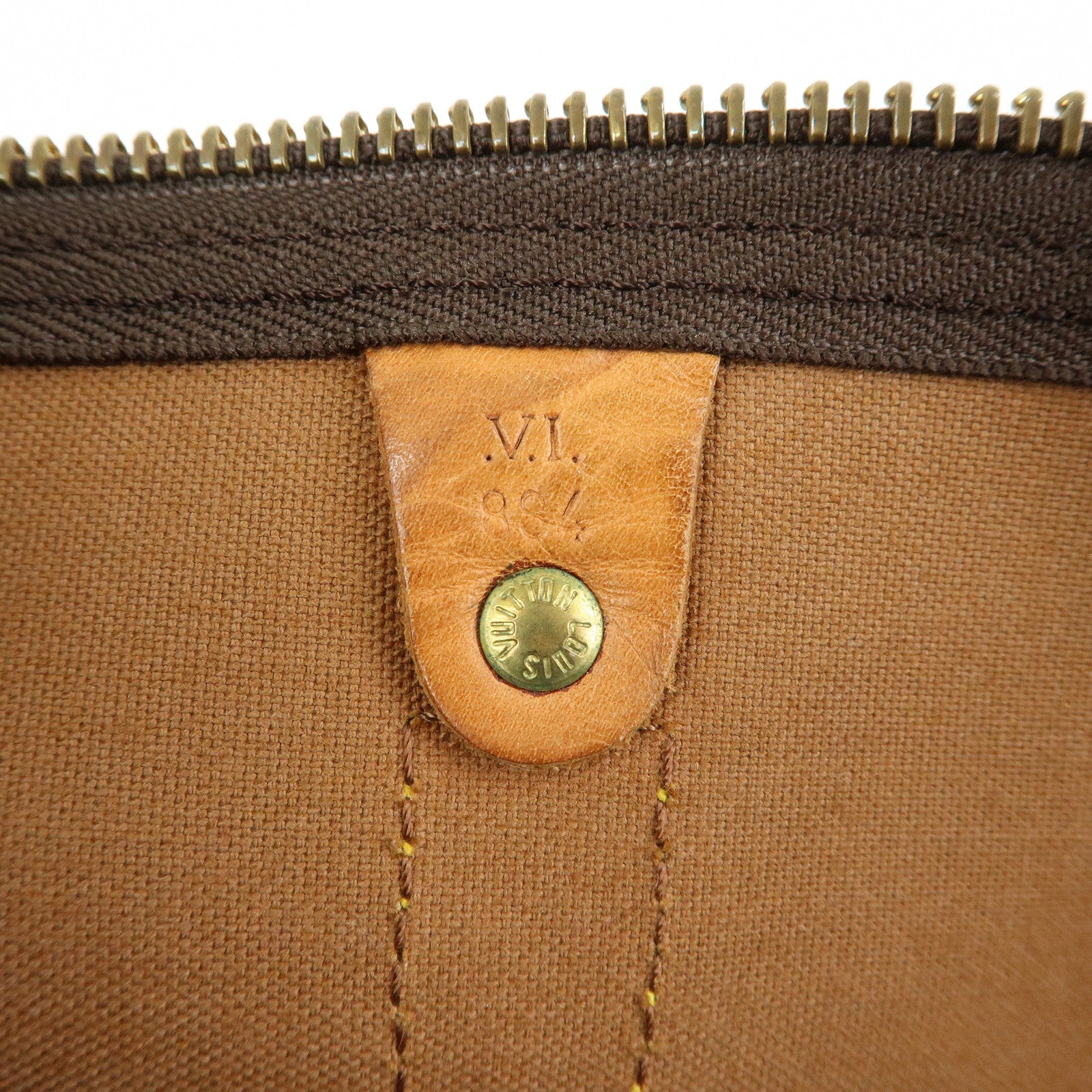 Louis Vuitton Monogram Keep All Bandouliere 60 Boston Bag M41412