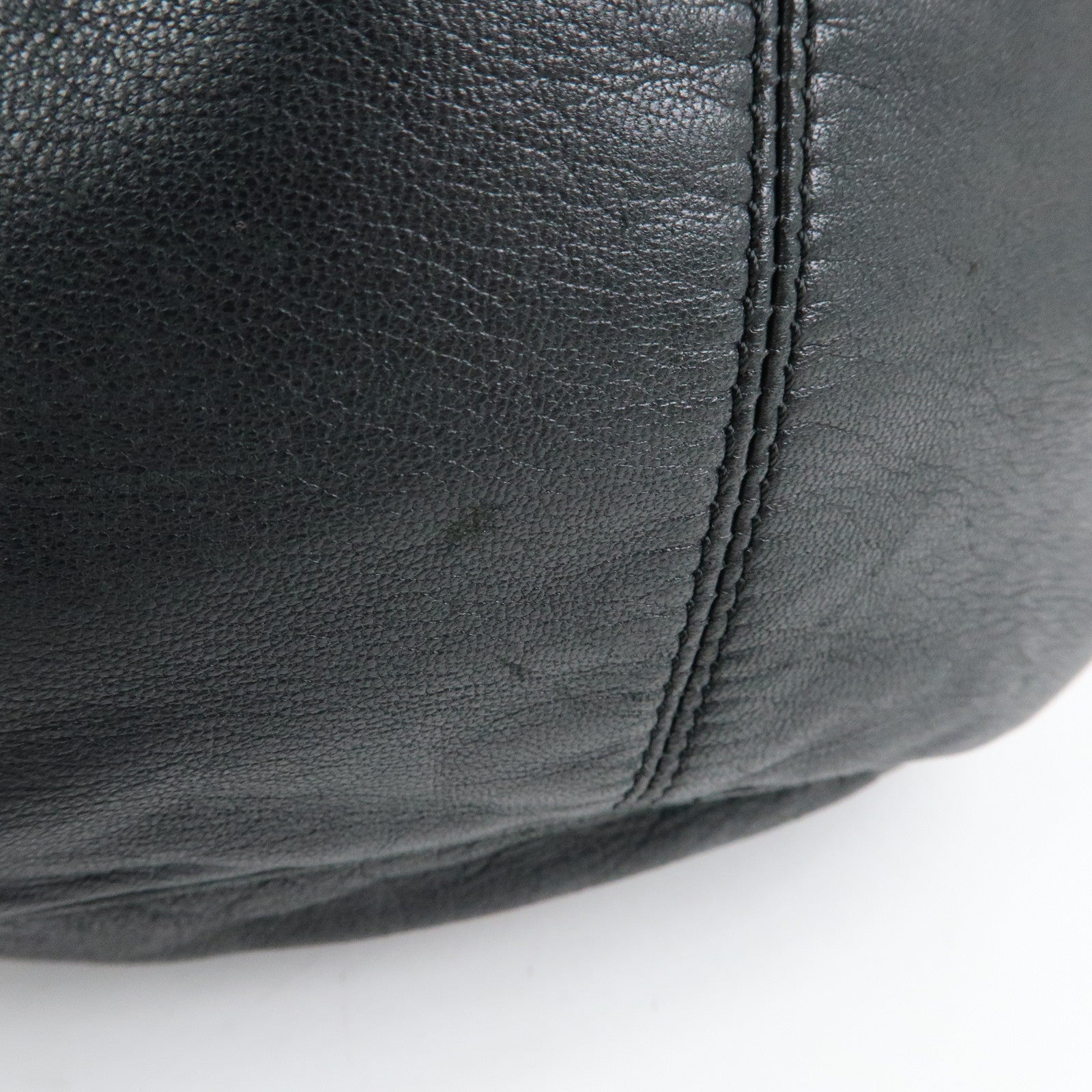 LOEWE Anagram Nappa Leather Hand Bag Shoulder Bag Black