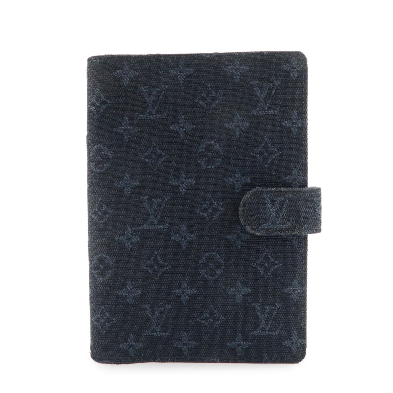 Louis Vuitton Monogram Mini Agenda PM Planner Cover TST Blue R20913