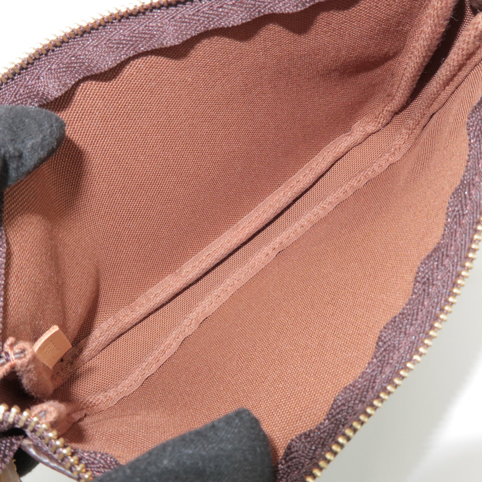 Louis Vuitton Monogram Pouch for Bucket PM Bag Pouch Brown