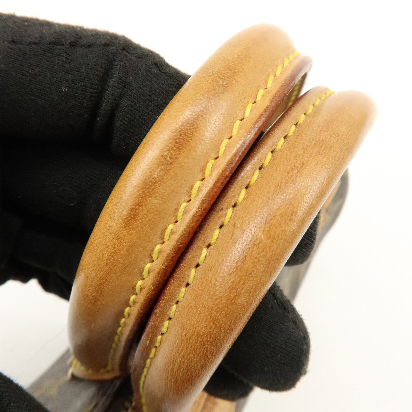 Louis Vuitton Monogram Mini Speedy Hand Bag Brown M41534