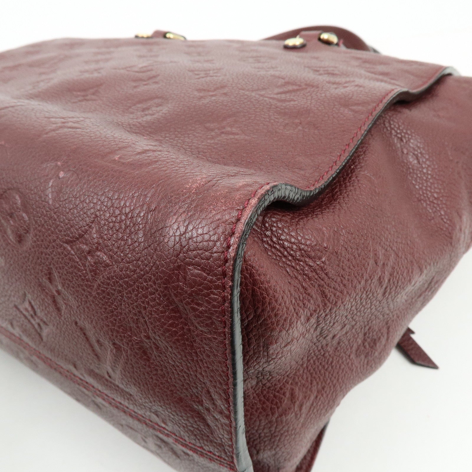 Louis Vuitton Monogram Empreinte Leather 2Way Bag Aube M94046