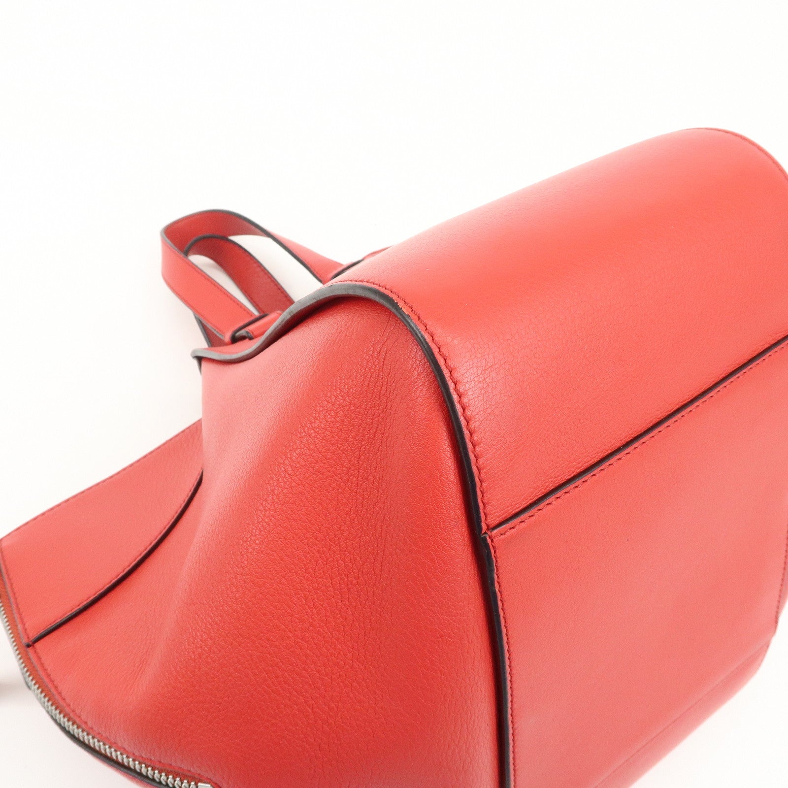 LOEWE Anagram Hammock Small Shoulder Bag Crossbody Bag Red 0011840