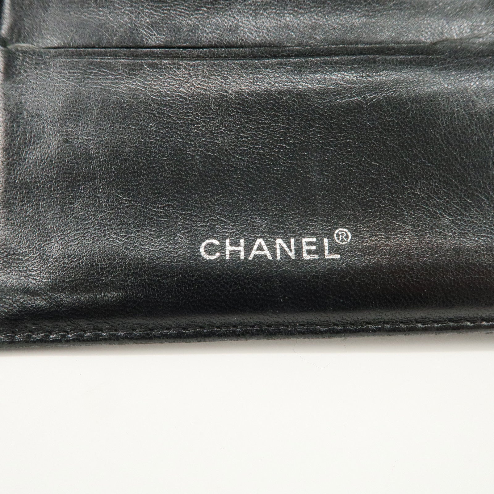 CHANEL New Travel Line Nylon Bi-fold Wallet Black