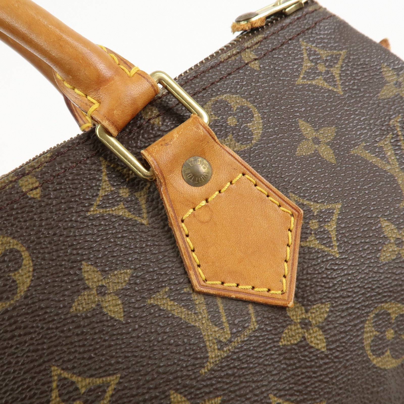Louis Vuitton Monogram Speedy 30 Boston Bag Hand Bag Brown M41526