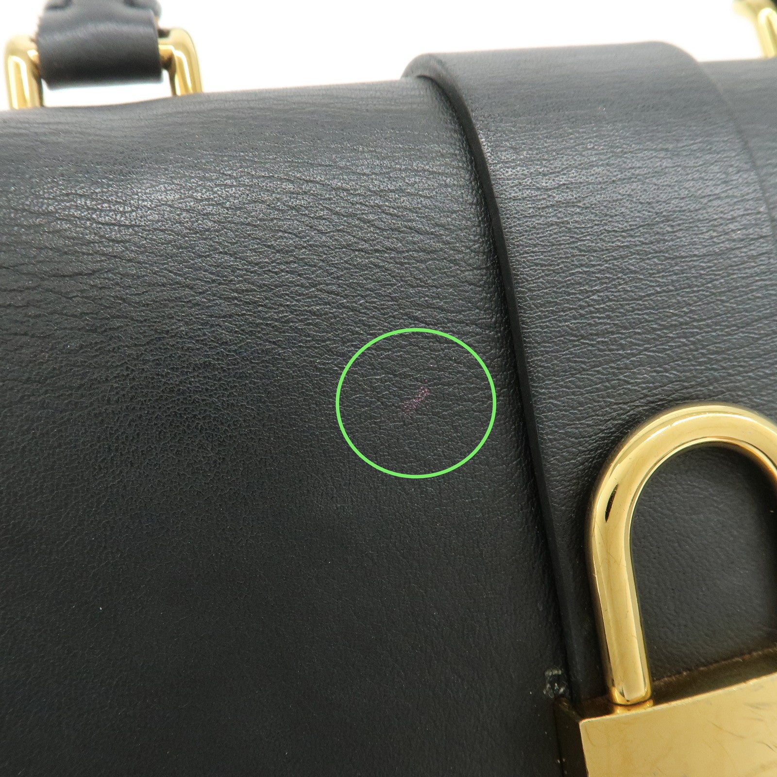 Louis Vuitton Monogram Locky BB 2Way Shoulder Bag Brown Noir M44141