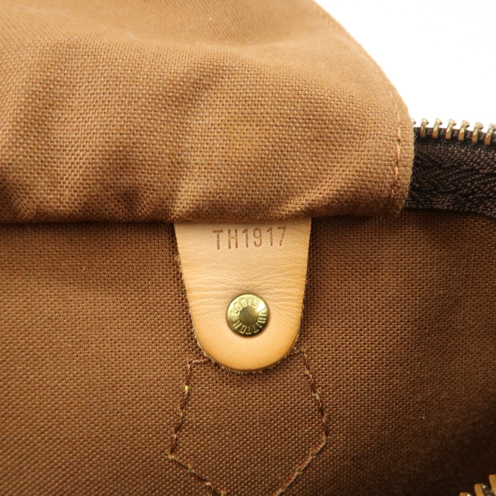 Louis Vuitton Monogram Speedy 30 Boston Bag Hand Bag Brown M41526 Used