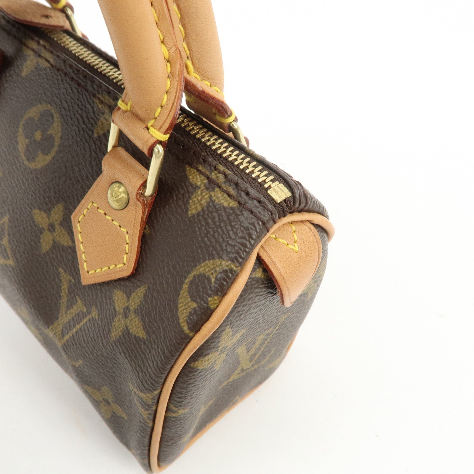 Louis Vuitton Monogram Mini Speedy Hand Bag Shoulder Bag M41534