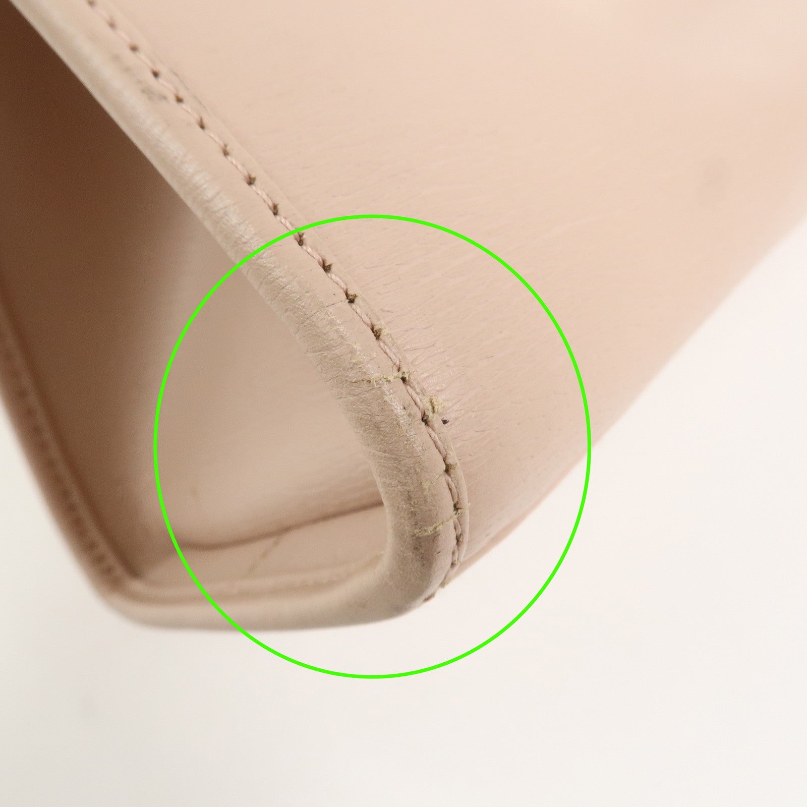 GUCCI Jackie Logo Leather Shoulder Bag Hand Bag Pink 002.1067