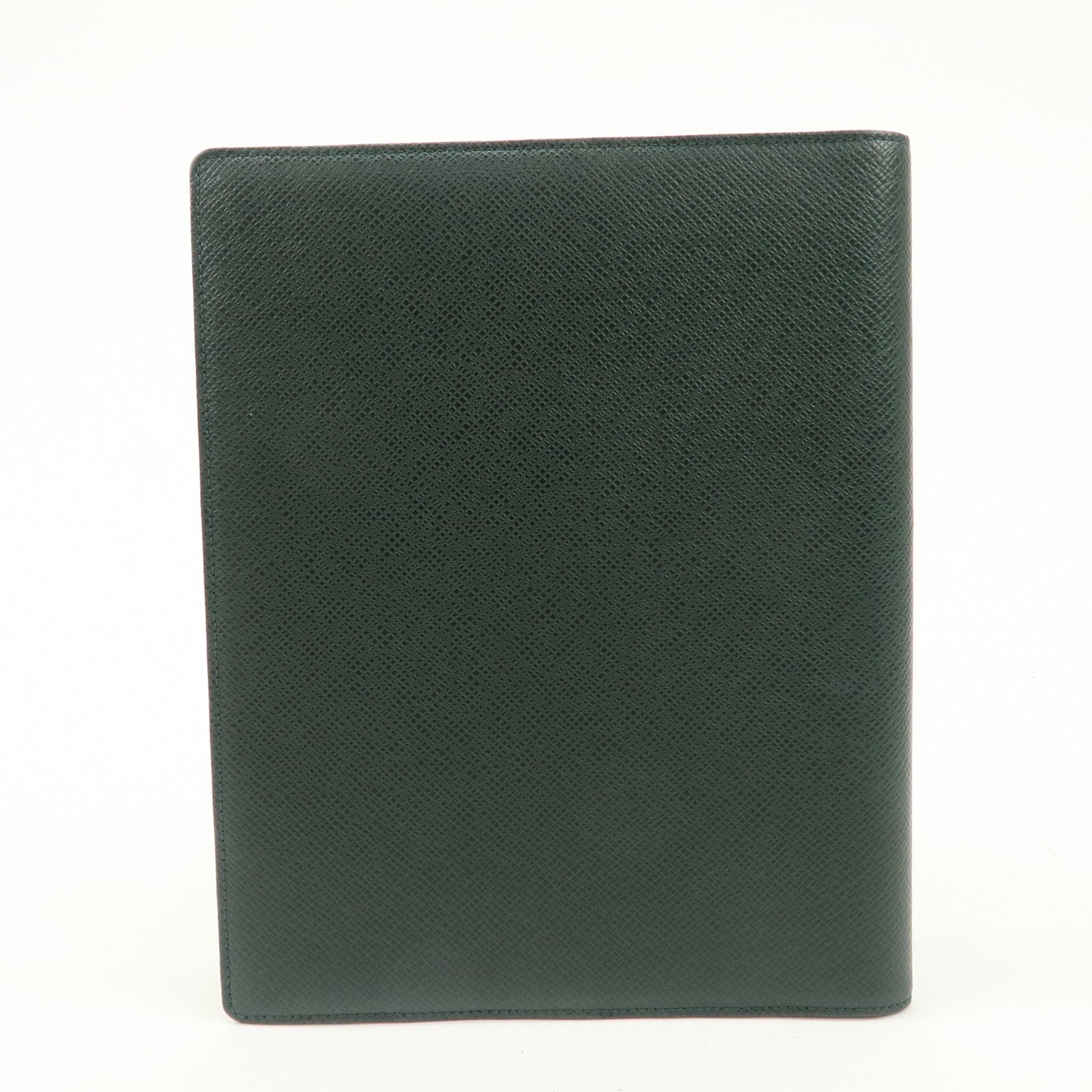 Louis Vuitton Taiga Agenda Bureau Planner Cover Epicea R20407 Used