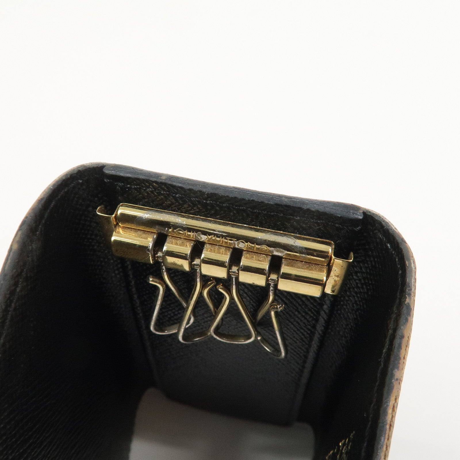 Louis Vuitton Monogram Kansai Yamamoto Multicles 4 Key Case Brown