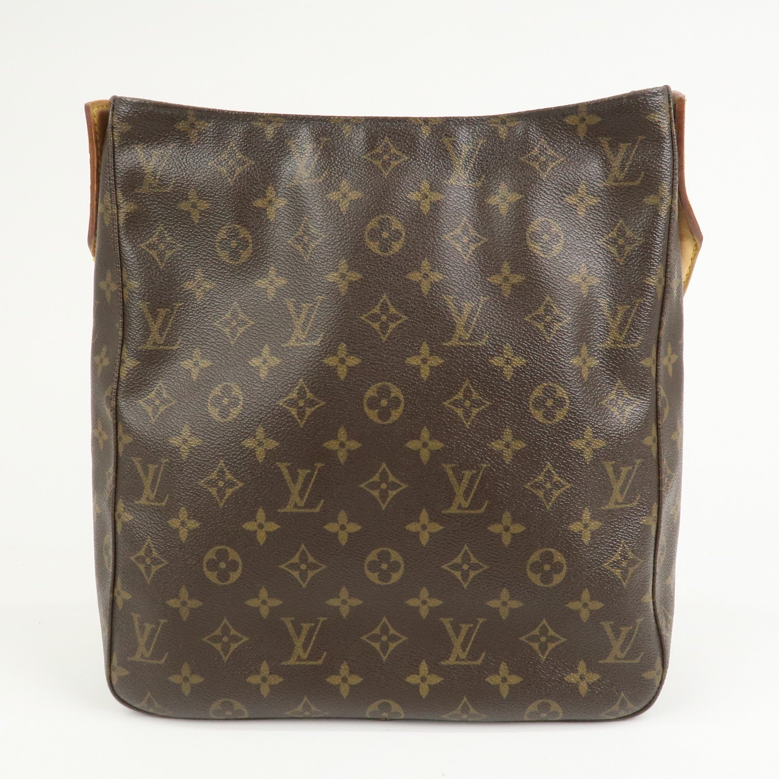 Louis Vuitton Monogram Looping GM Shoulder Bag Brown M51145