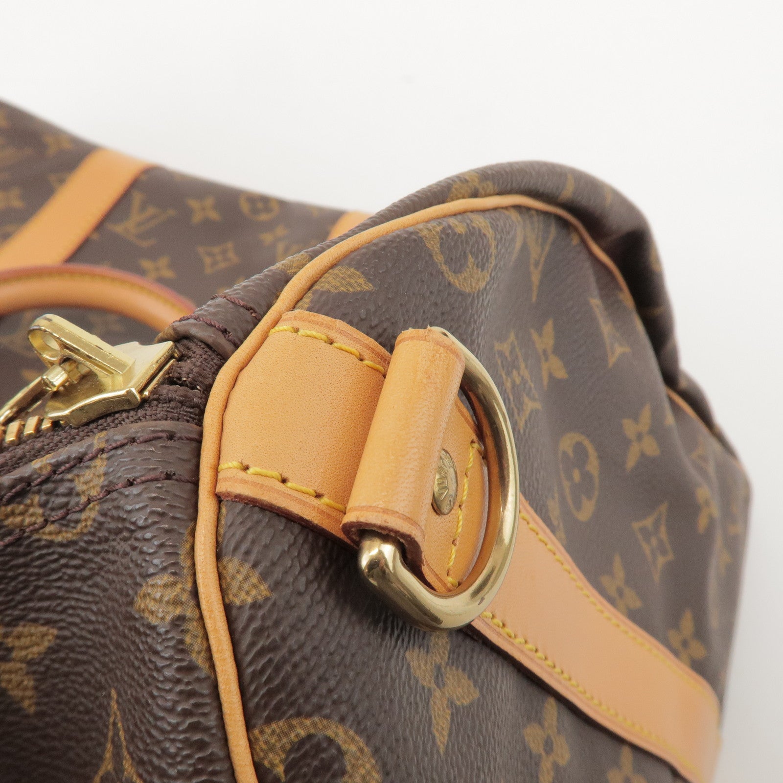 Louis Vuitton Monogram Keep All Bandouliere 50 Boston Bag M41416