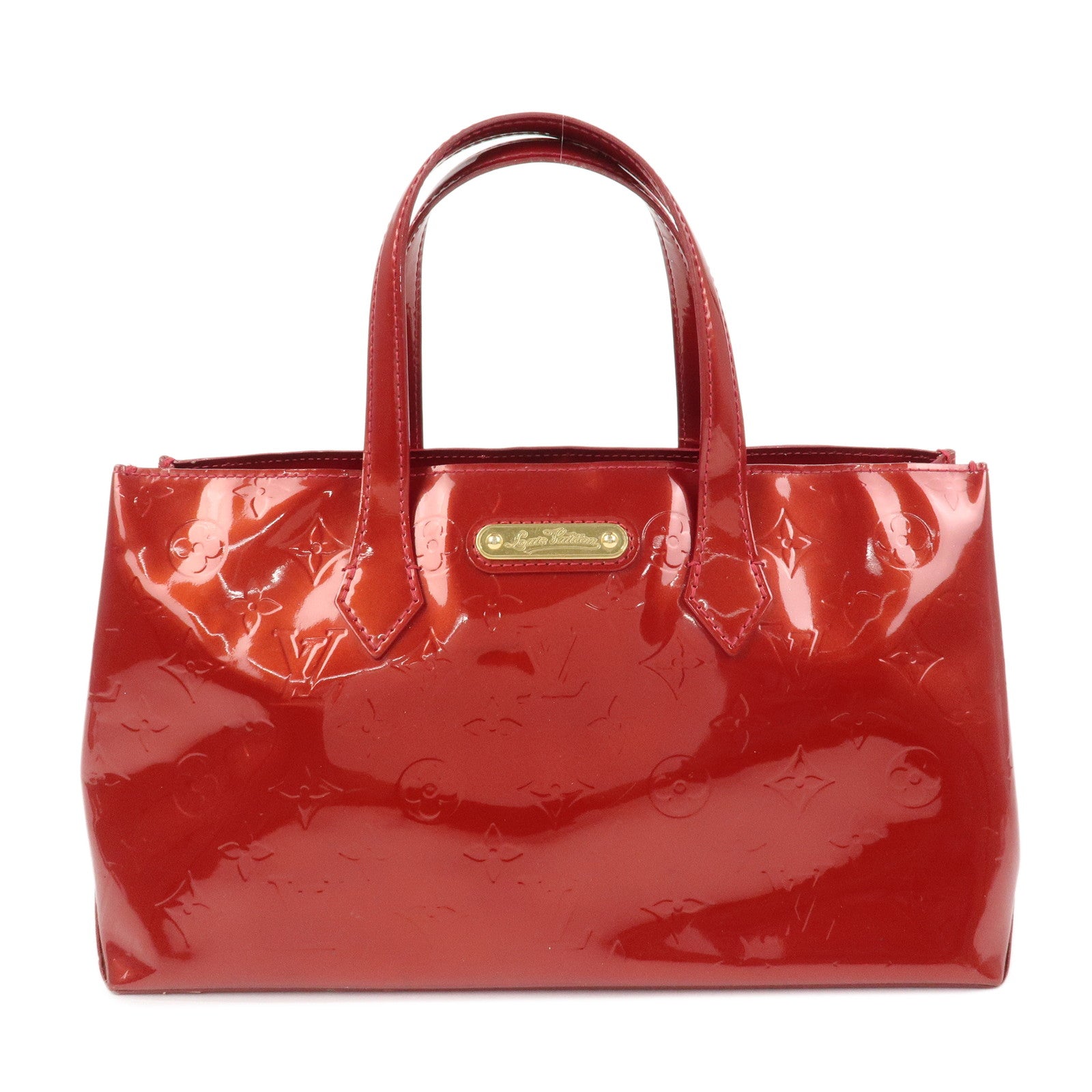 Louis Vuitton Monogram Vernis Wilshire PM Hand Bag M93642