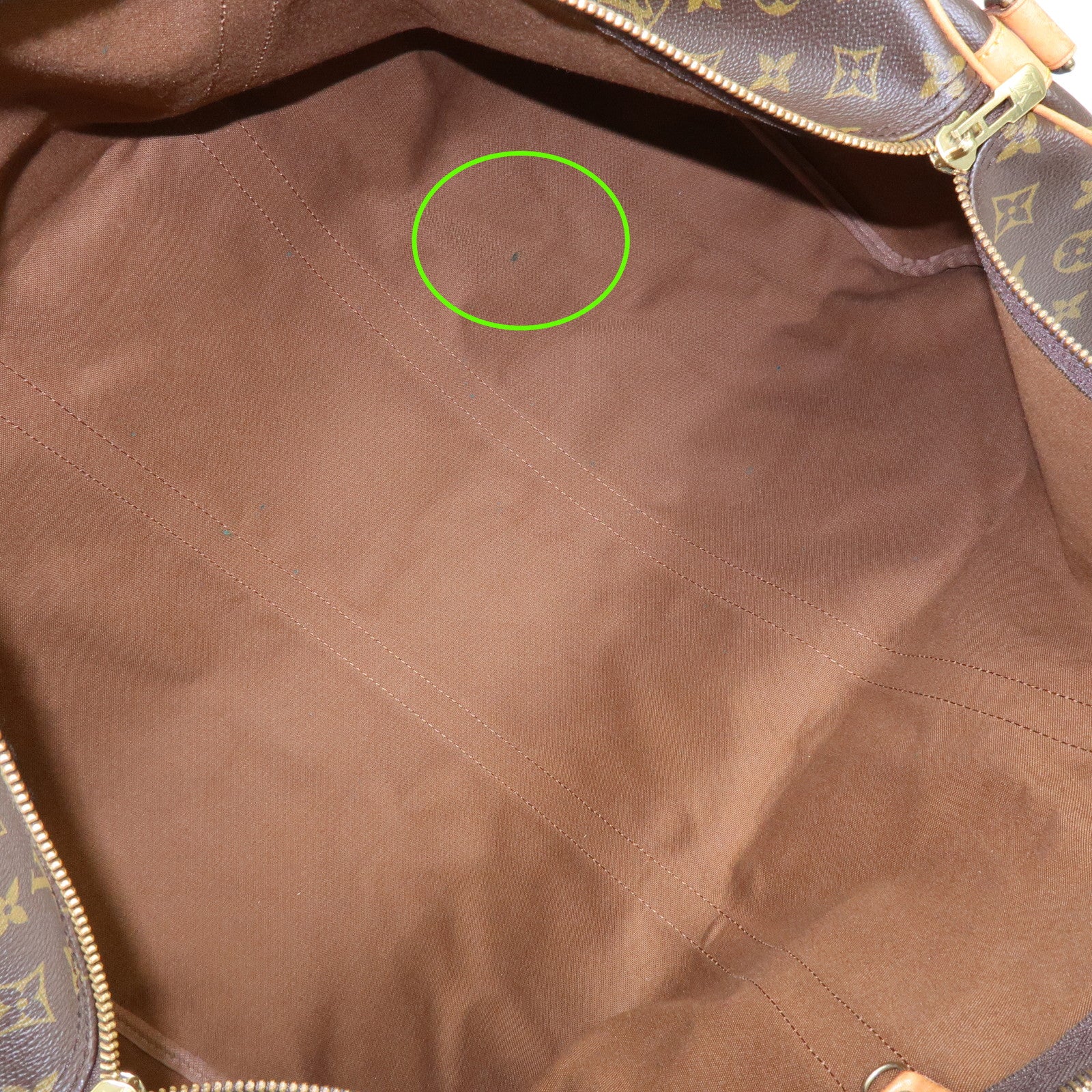 Louis Vuitton Monogram Keep All Bandouliere 60 Boston Bag M41412 Auth Used F/S