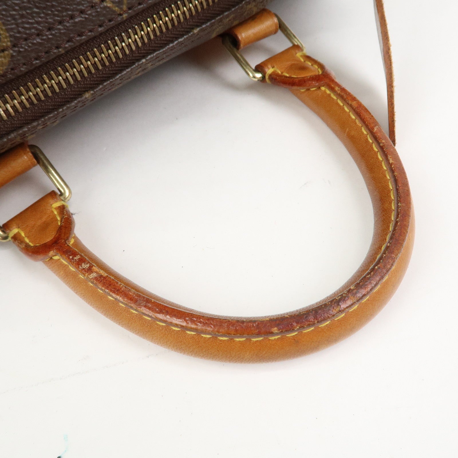 Louis Vuitton Monogram Speedy 25 Boston Bag Hand Bag Brown M41528