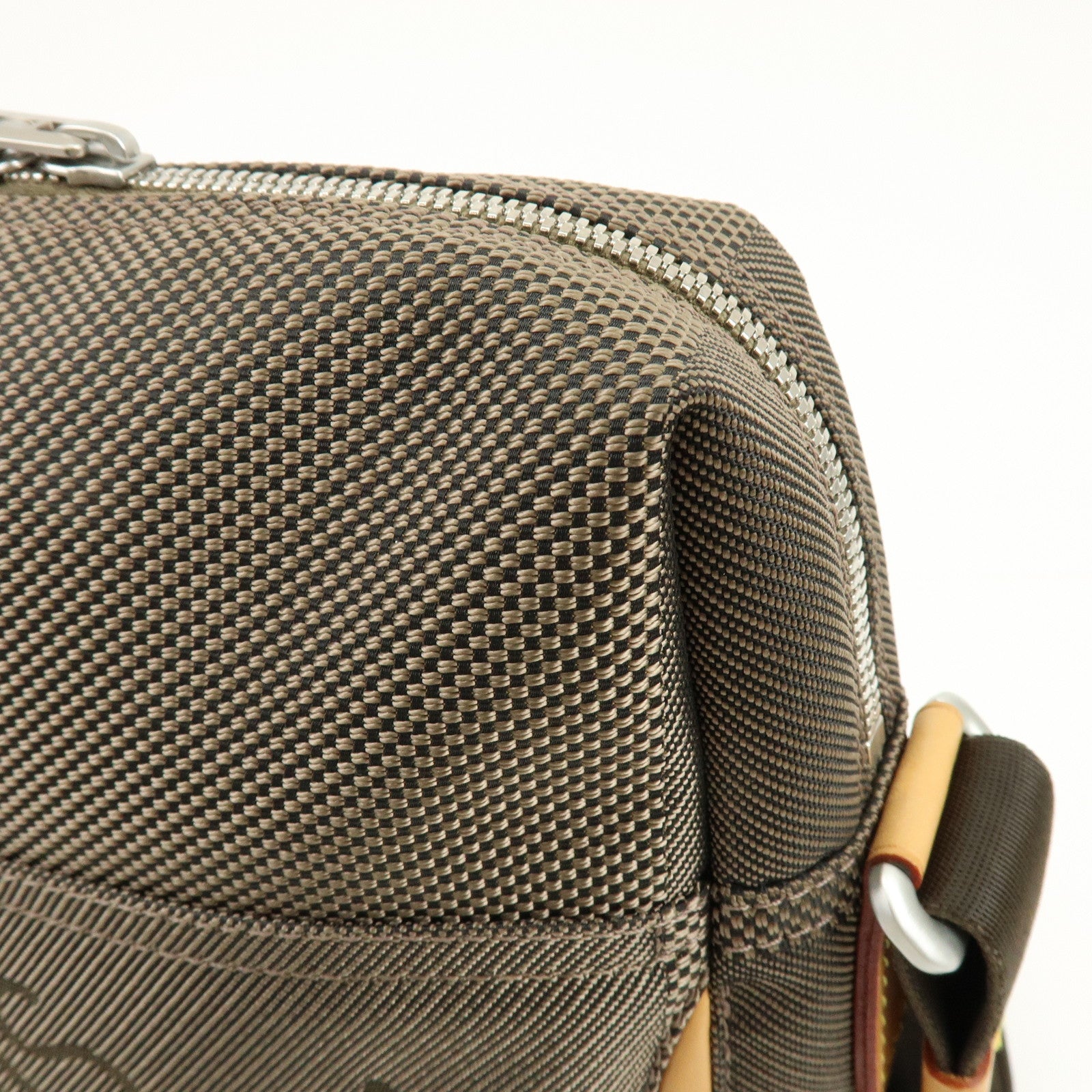 Louis Vuitton Damier Geant Citadin Shoulder Bag Terre M93040