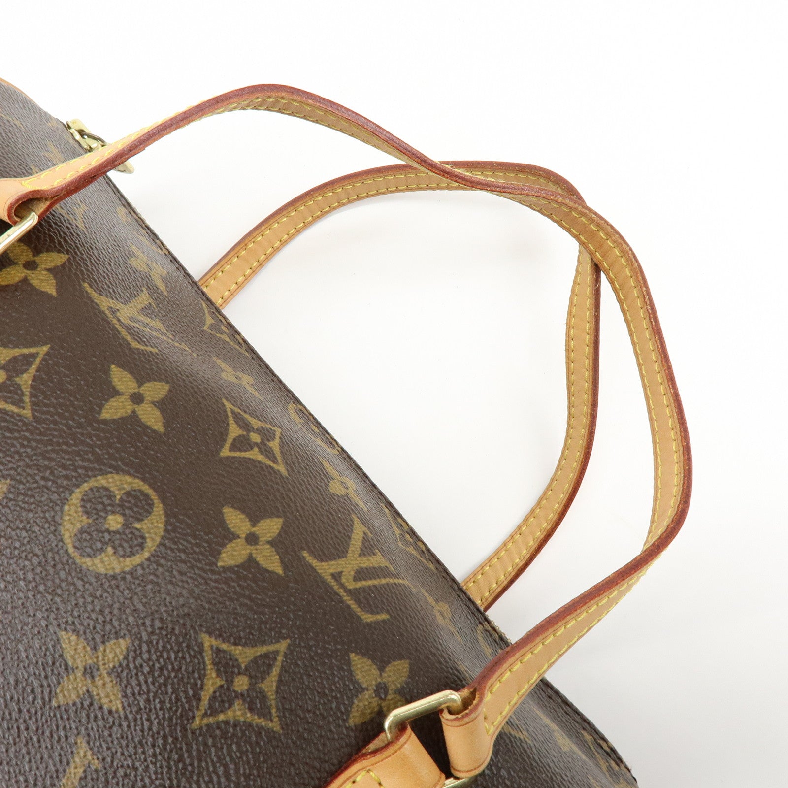 Louis Vuitton Monogram Papillon 26 Hand Bag Brown M51386