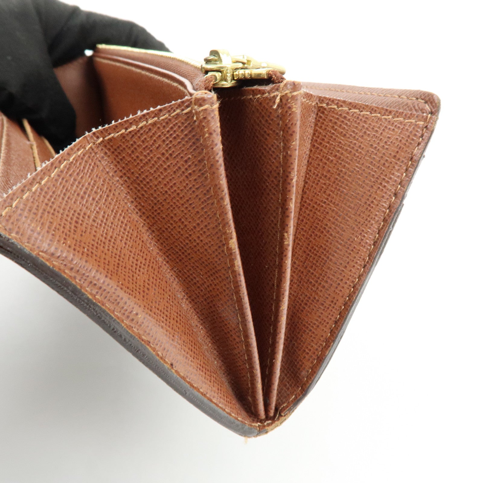 Louis Vuitton Monogram Portefeuille Sarah Long Wallet Brown M61734