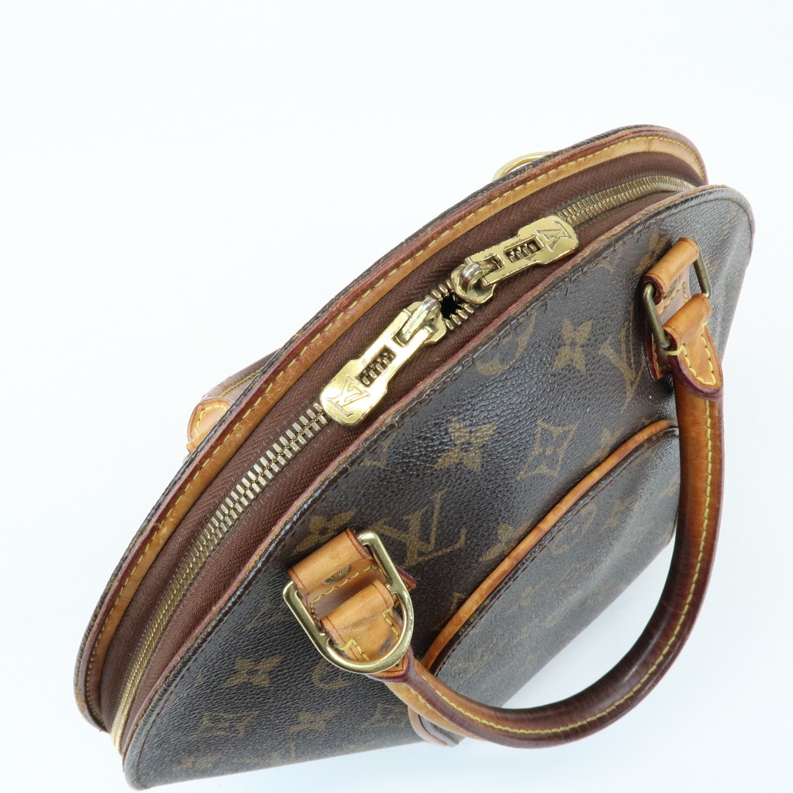 Louis Vuitton Monogram Ellipse PM Hand Bag Brown M51127