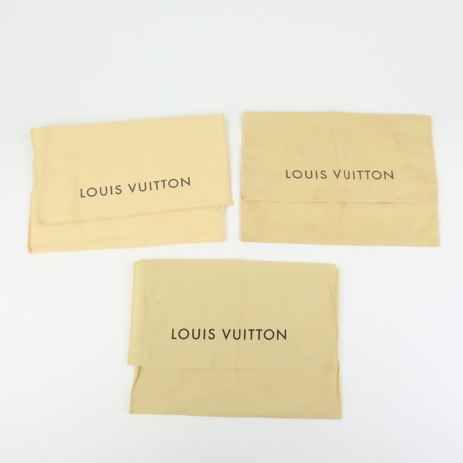 Louis Vuitton Set of 10 Flap Style Dust Bag Storage Bag