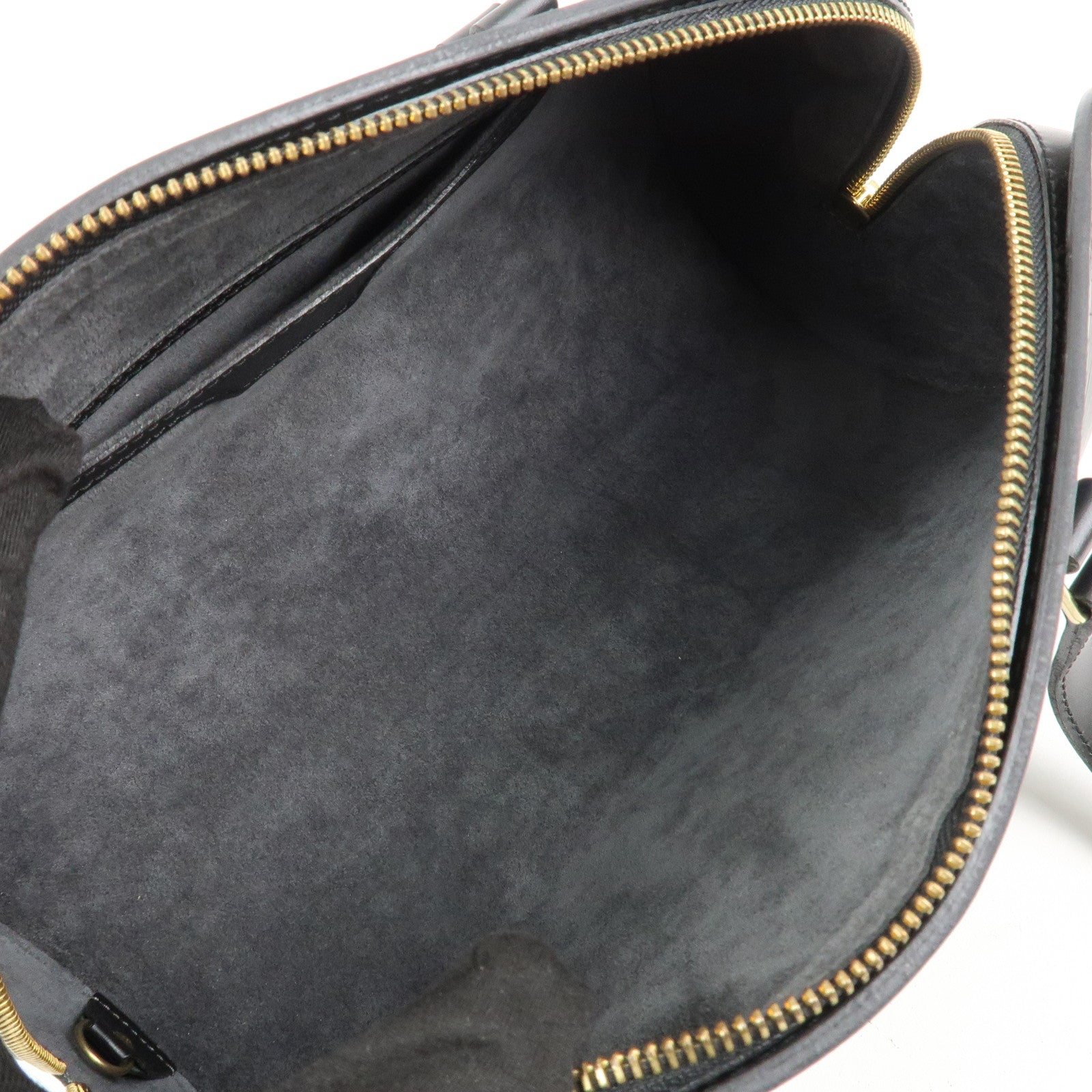 Louis Vuitton Epi Soufflot Hand Bag Shoulder Bag Noir M52862