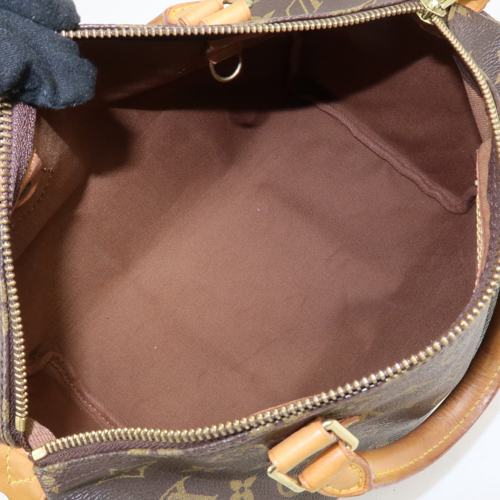 Louis Vuitton Monogram Speedy 30 Boston Bag Hand Bag Brown M41526