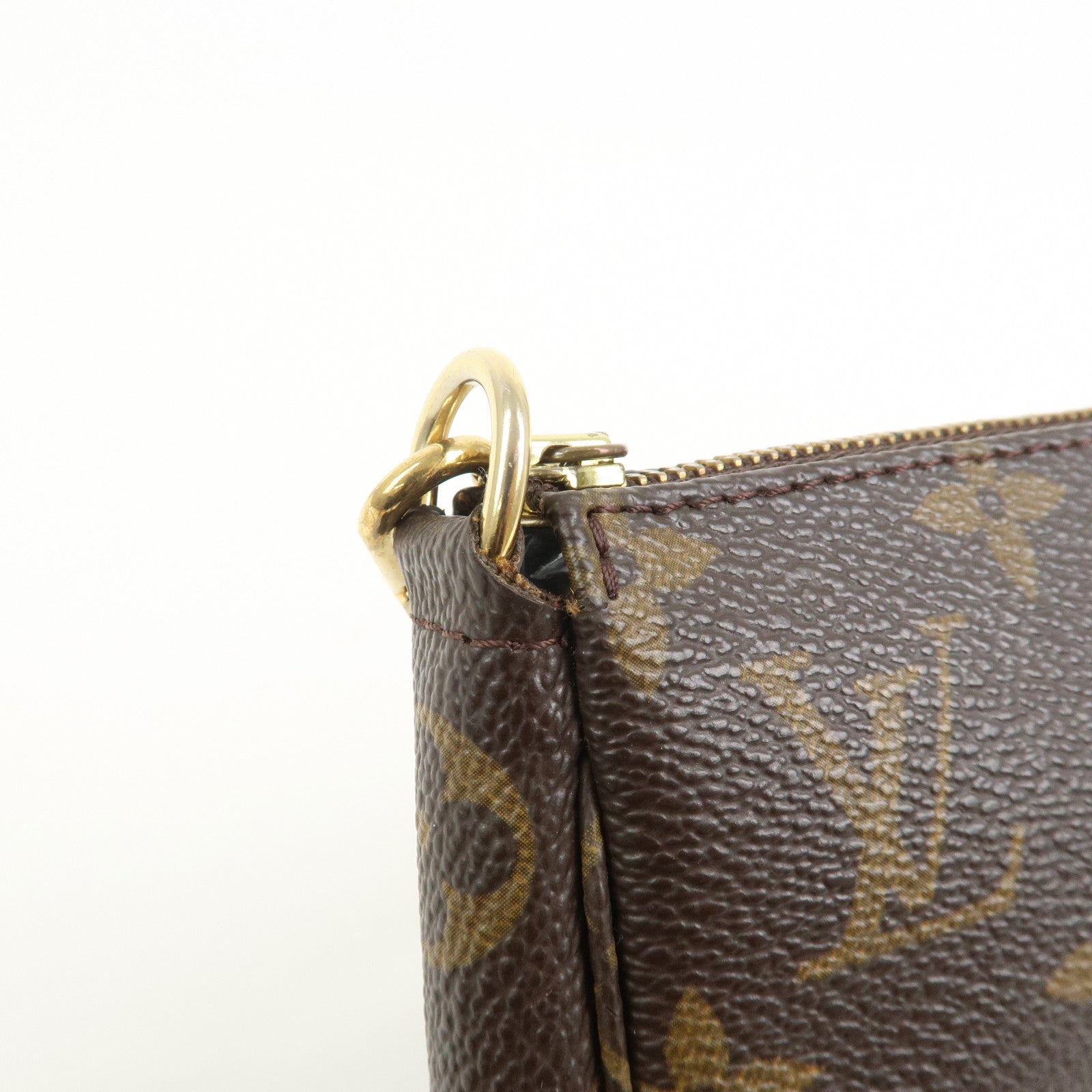 Louis Vuitton Monogram Pochette Accessoires Pouch Hand Bag M51980