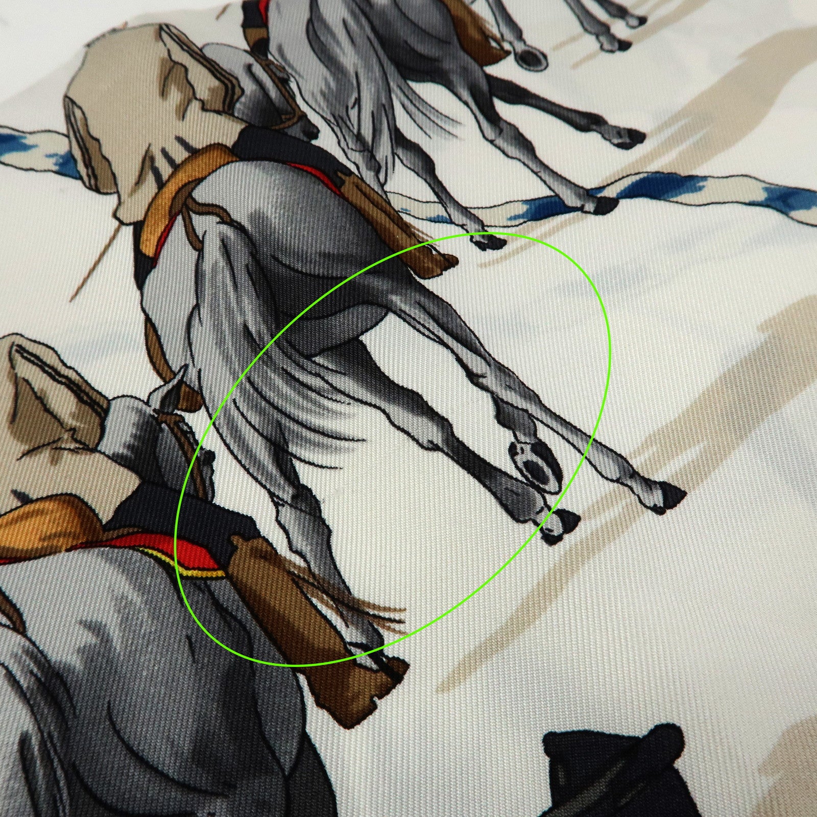 HERMES Carre 90 Silk Scarf Real Escuela AndaluzaDel Arte Ecuestre