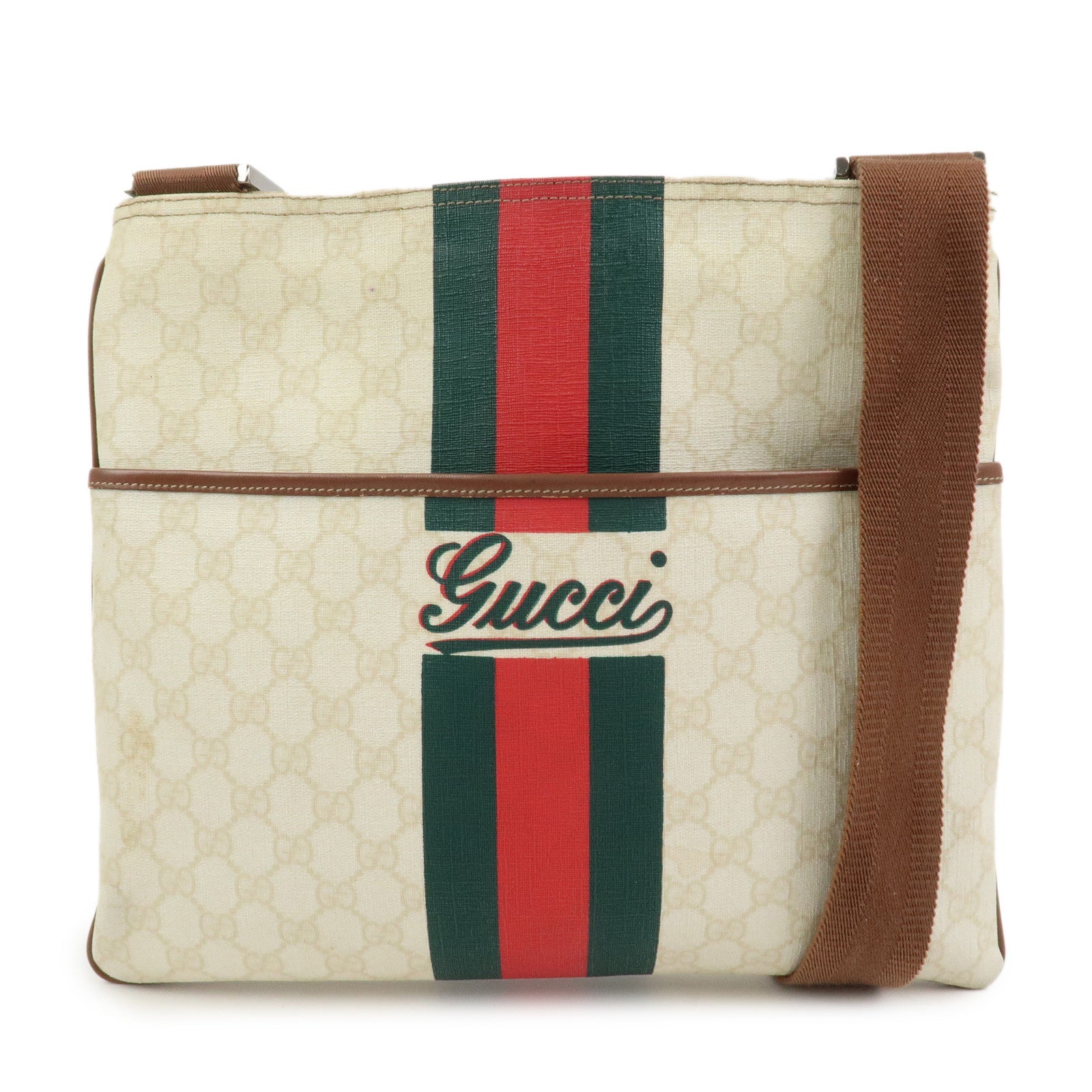 GUCCI Joy Line Sherry GG Marmont GG Supreme Shoulder Bag 189816