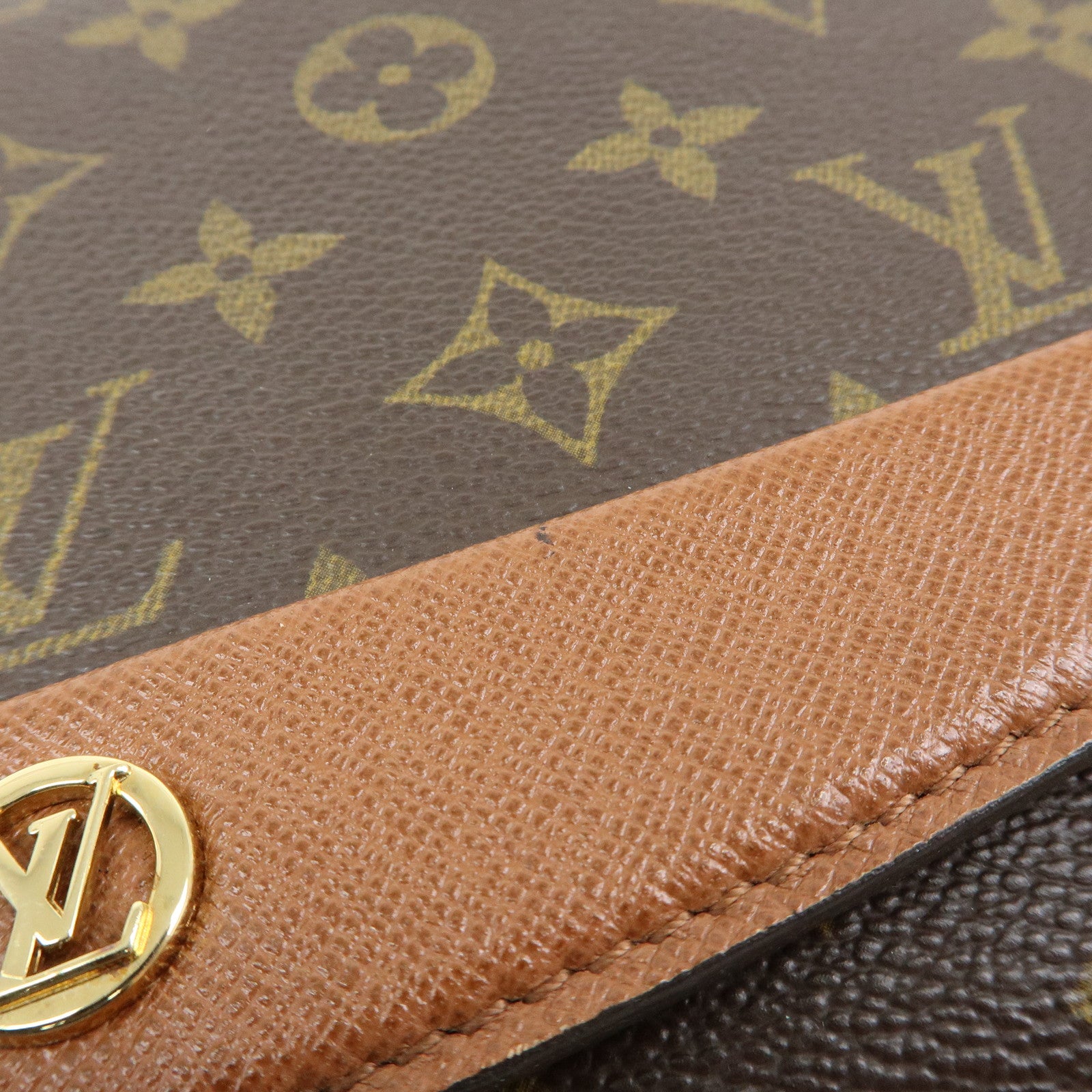 Louis Vuitton Monogram Bordeaux 24 Shoulder Bag Brown M51798