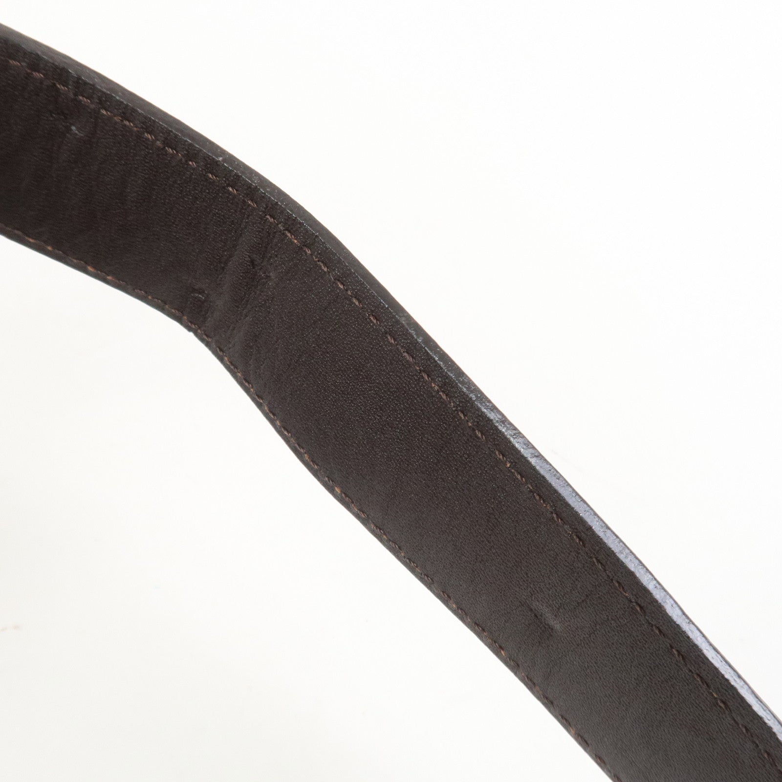 FENDI Zucca Canvas Leather Shoulder Bag Hand Bag Brown 83150870992