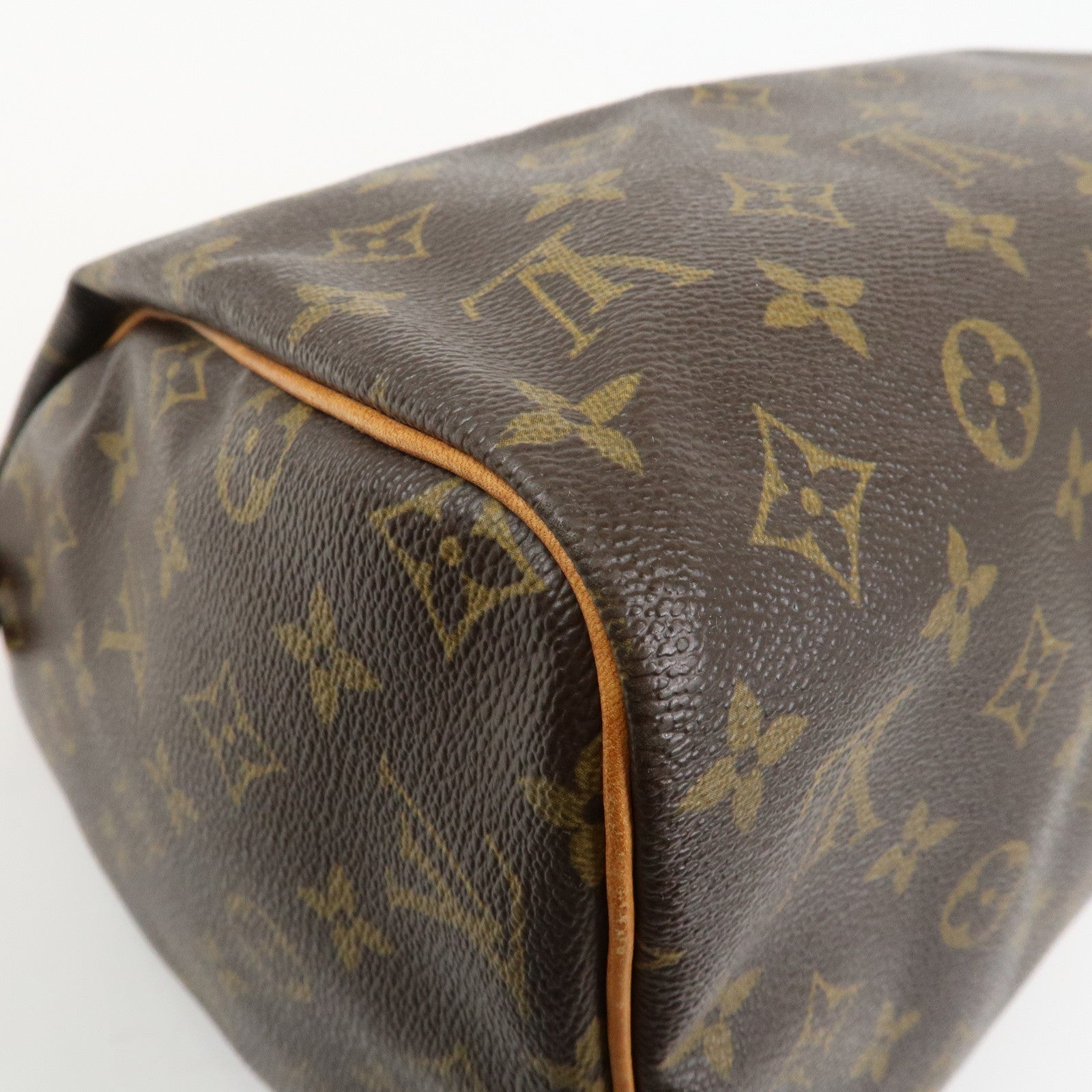 Louis Vuitton Monogram Speedy 30 Boston Bag Hand Bag Brown M41526