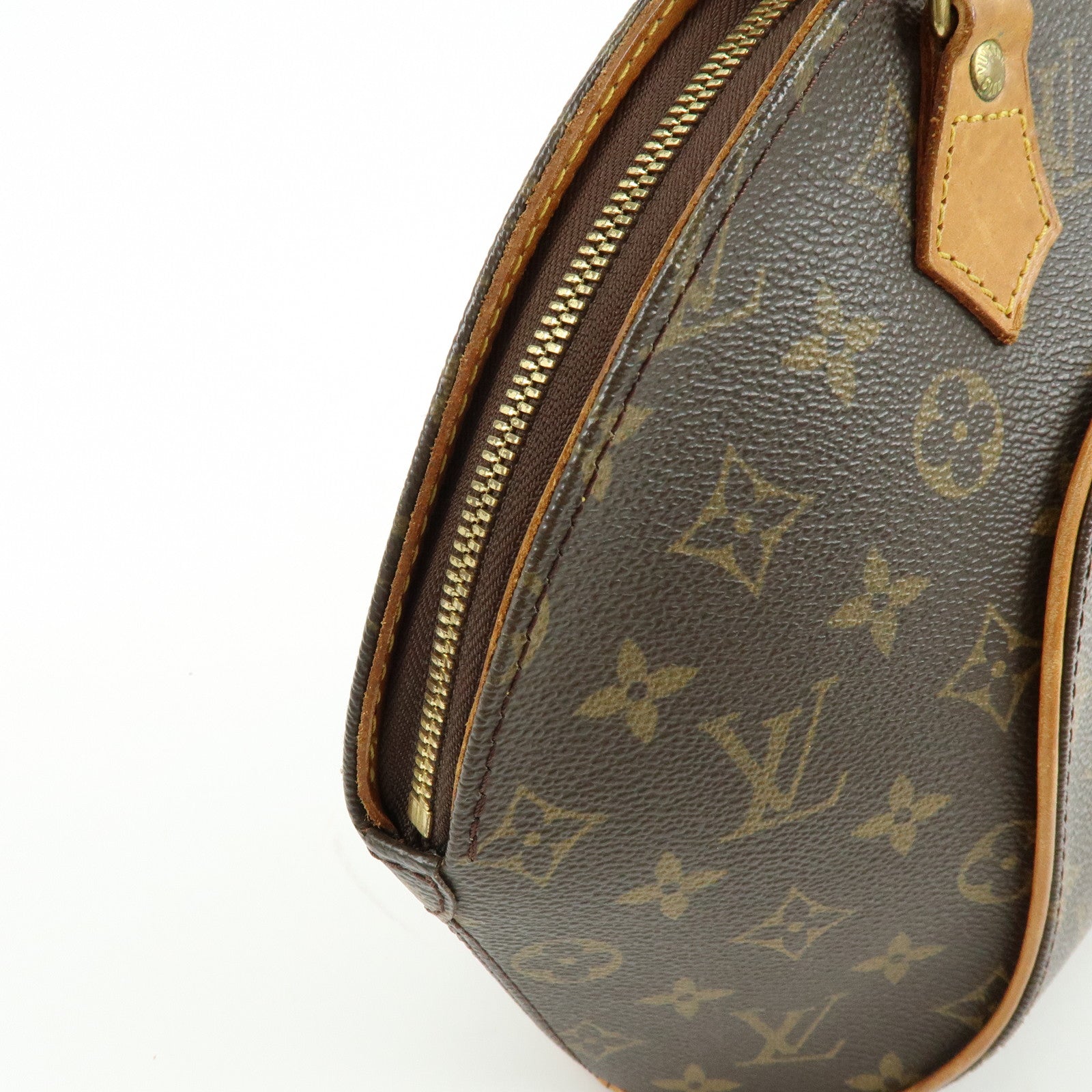 Louis Vuitton Monogram Ellipse PM Hand Bag Brown M51127
