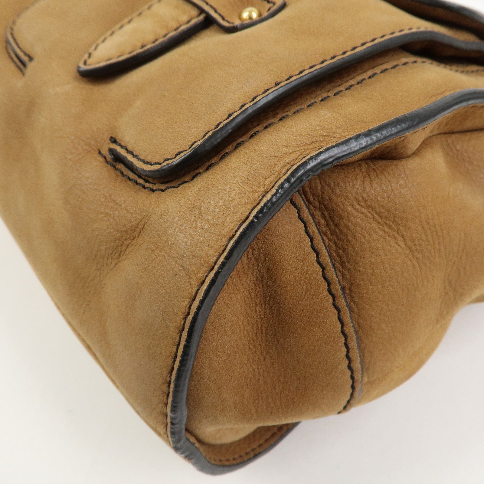 LOEWE Candy Leather Tote Bag Hand Bag Brown