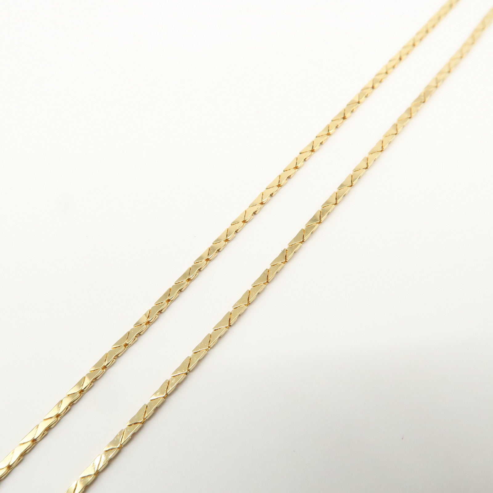 Christian Dior Metal Rhinestone Necklace Choker Gold Black