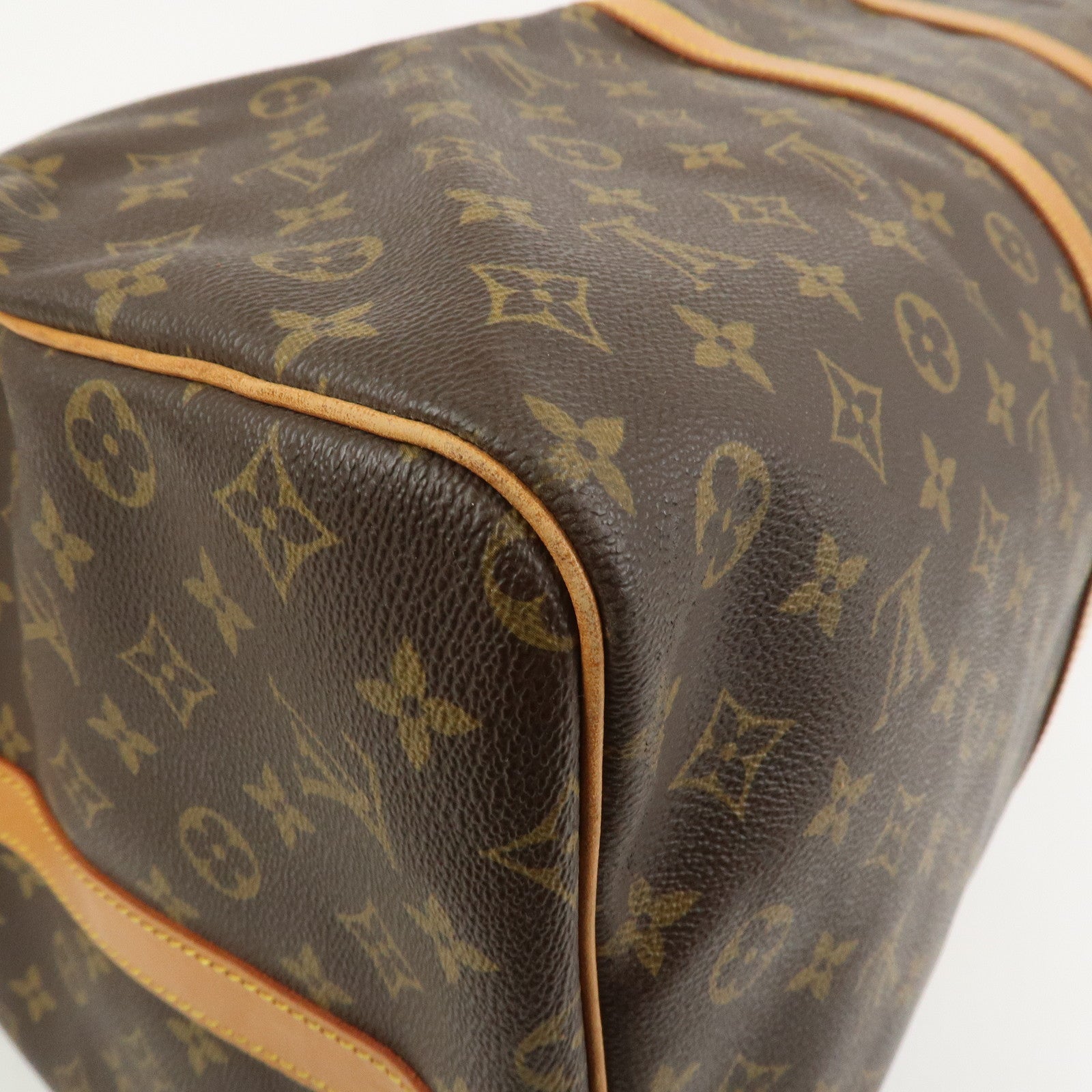 Louis Vuitton Monogram Keep All Bandouliere 60 Boston Bag M41412