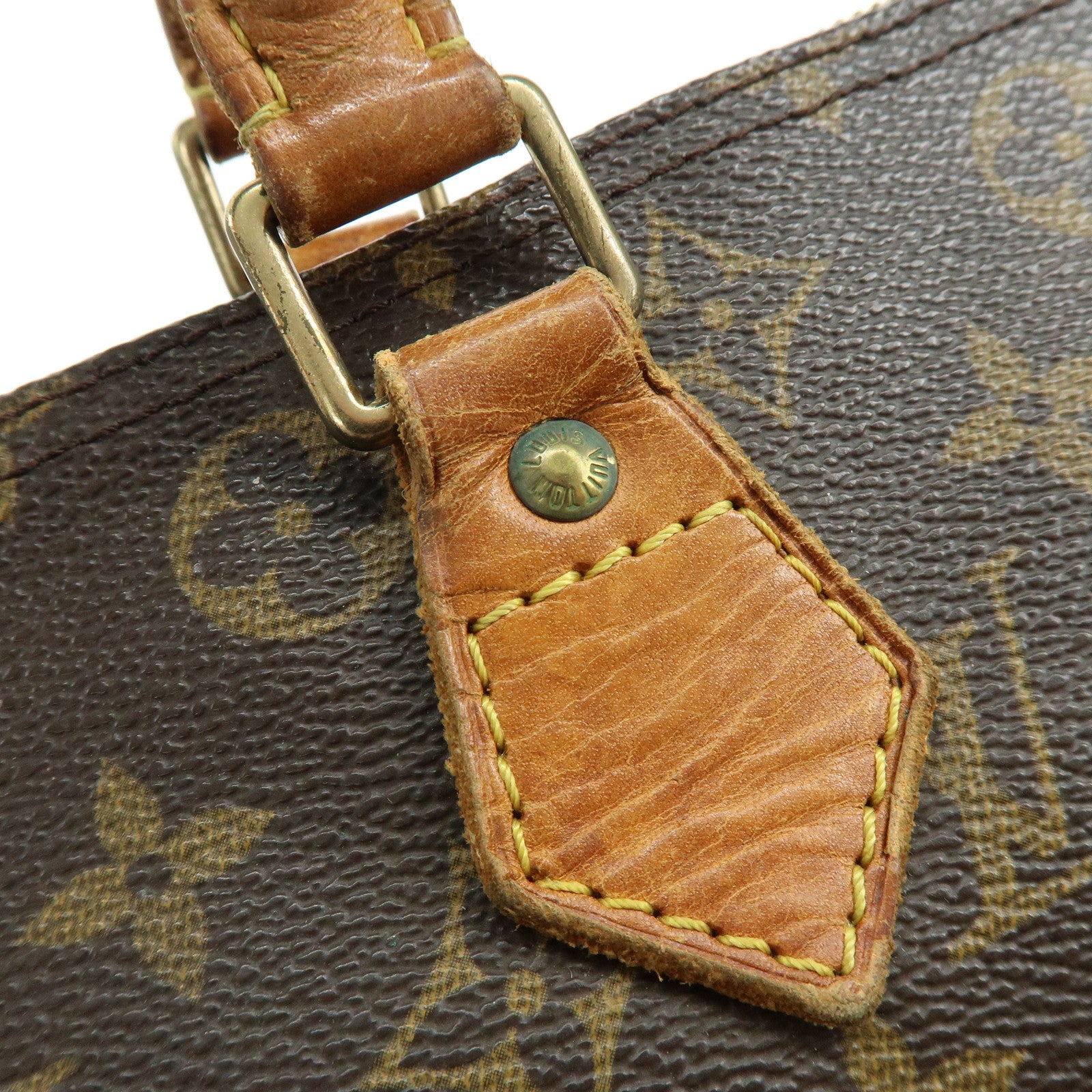 Louis Vuitton Monogram Speedy 30 Boston Bag Hand Bag Brown M41526