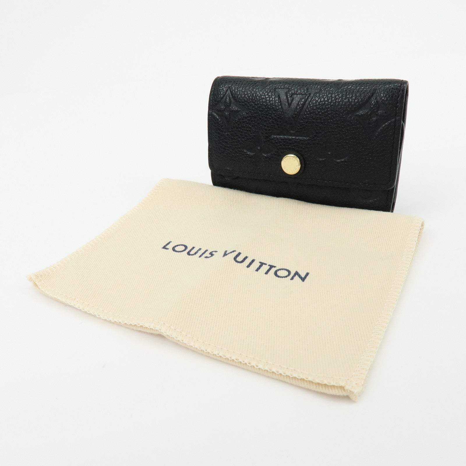 Louis Vuitton Monogram Empreinte Multicles 6 Key Case Noir M64421
