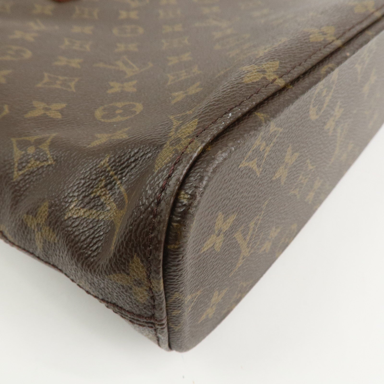 Louis Vuitton Monogram Luco Tote Bag Shoulder Bag Brown M51155