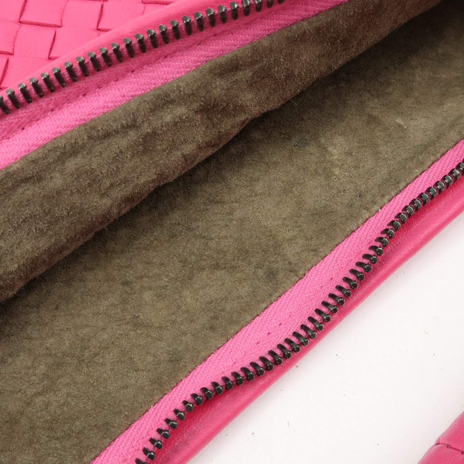 BOTTEGA VENETA Intrecciato Hobo Lamb Skin Shoulder Hand Bag 115653